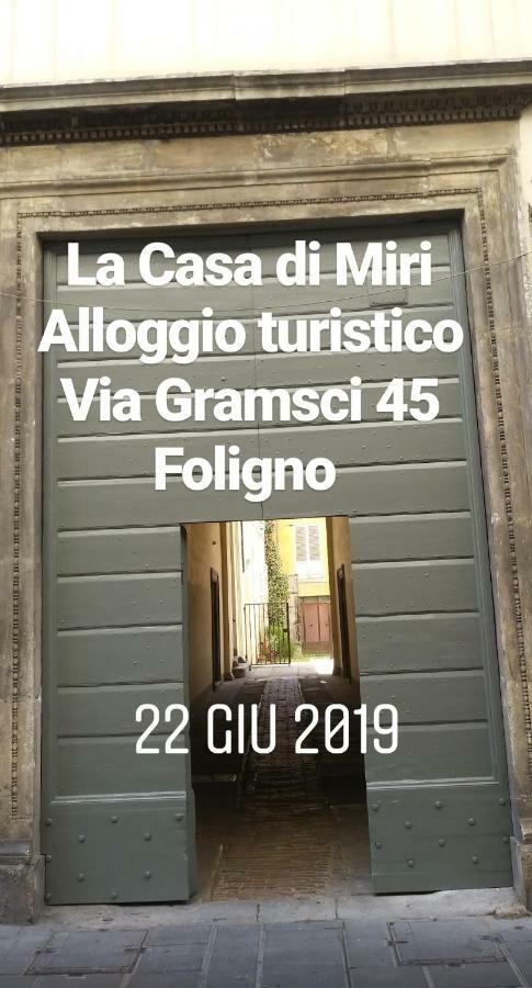 Apartmán La Casa Di Miri Foligno Exteriér fotografie